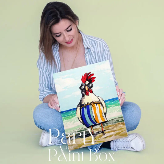 'Cockadoodle Dude' Kit - LIMITED EDITION - Party in a Paint Box