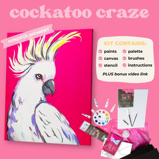 'Cockatoo Craze' Kit - Party in a Paint Box