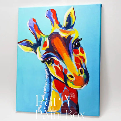 'Curious Giraffe' Kit - Party in a Paint Box