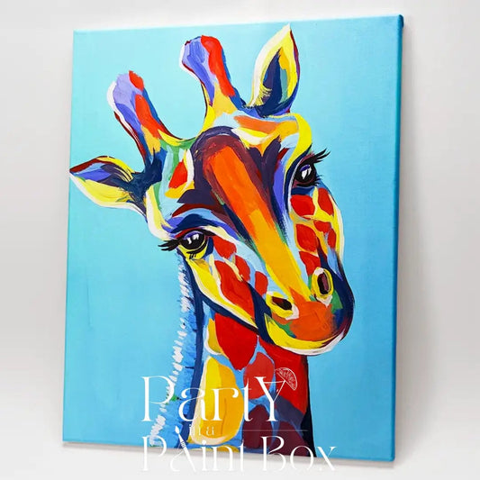 'Curious Giraffe' Kit - Party in a Paint Box