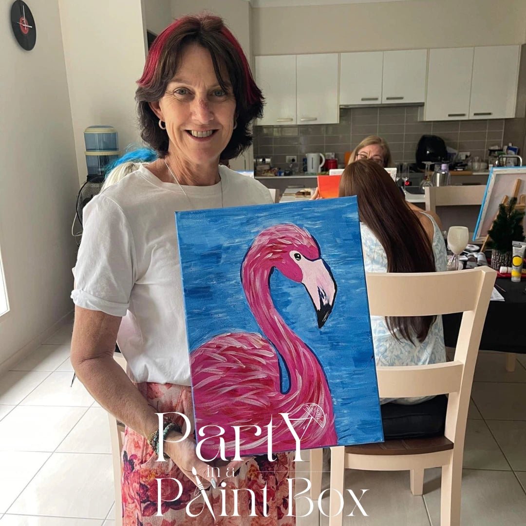 'Fancy Flamingo' Kit - Party in a Paint Box