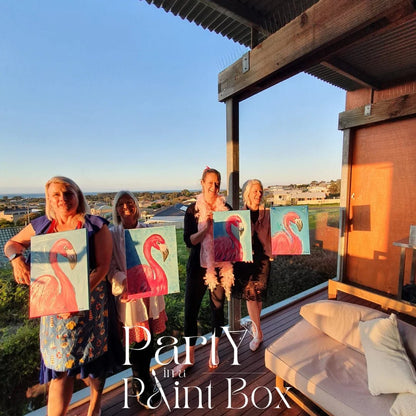 'Fancy Flamingo' Kit - Party in a Paint Box