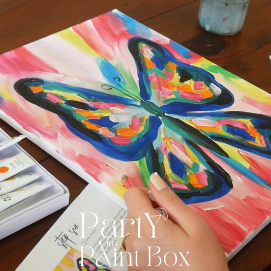 Flutter By Butterfly & Pink Protea 2 Pack Bundle - LIMITED EDITION - Party in a Paint Box