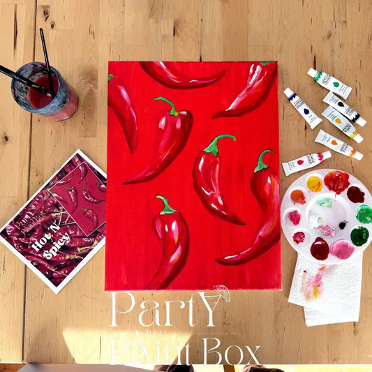 'Hot N Spicy' Kit - Party in a Paint Box