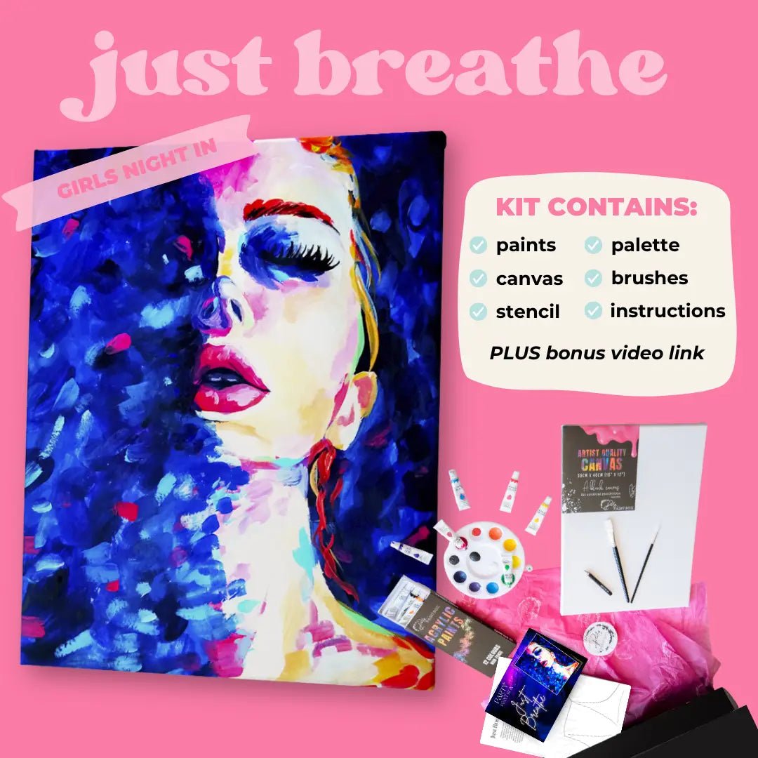 'Just Breathe' Kit - Party in a Paint Box