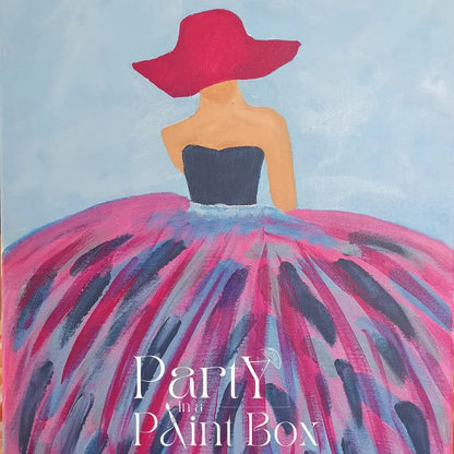 'Lady in Pink' Kit - Party in a Paint Box
