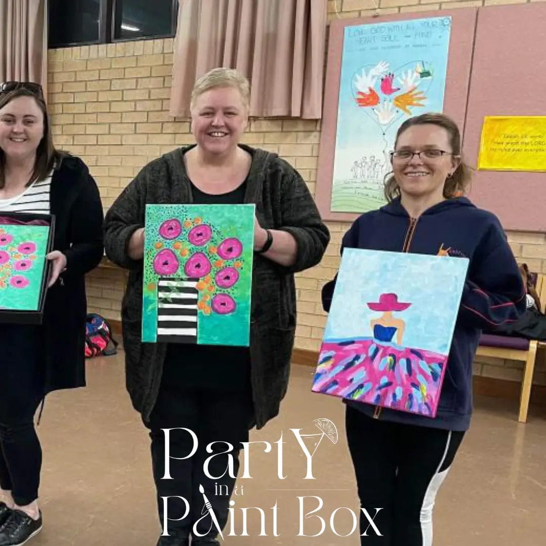 'Lady in Pink' Kit - Party in a Paint Box