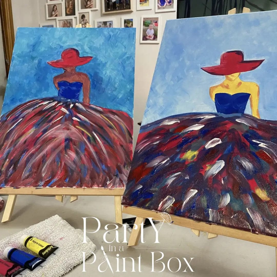 'Lady in Pink' Kit - Party in a Paint Box