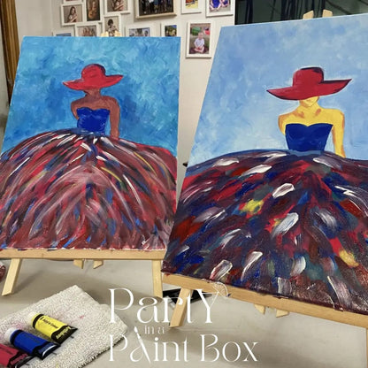 'Lady in Pink' Kit - Party in a Paint Box
