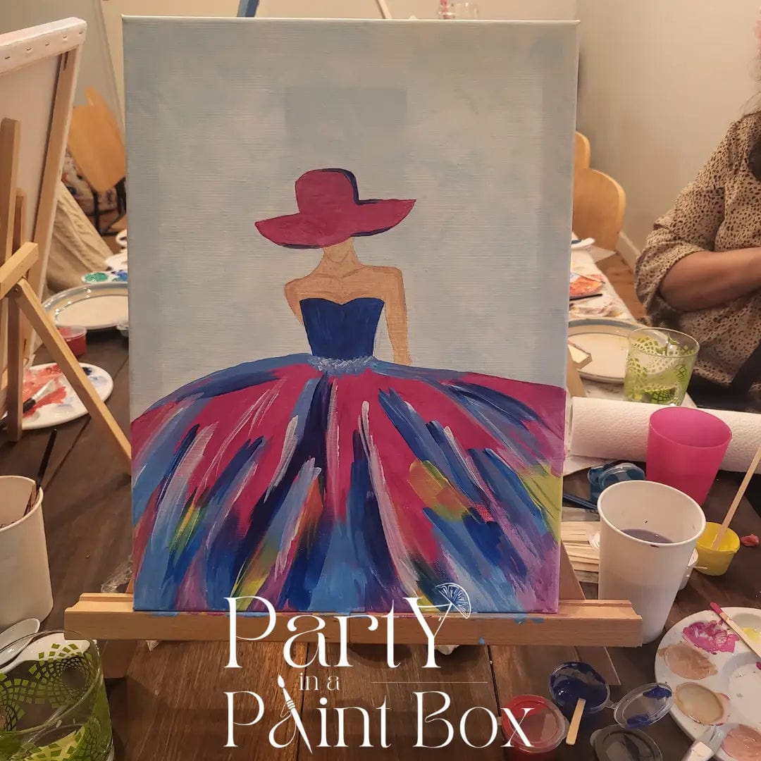 'Lady in Pink' Kit - Party in a Paint Box