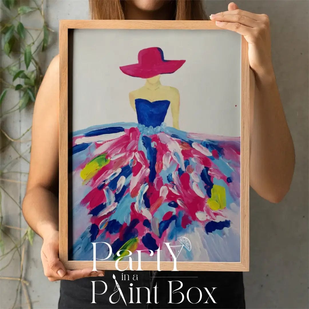 'Lady in Pink' Kit - Party in a Paint Box