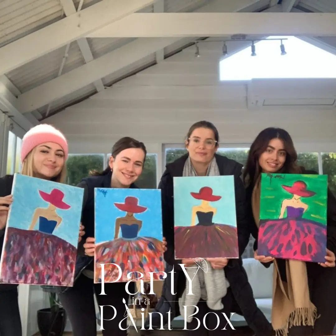 'Lady in Pink' Kit - Party in a Paint Box