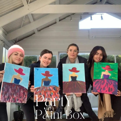 'Lady in Pink' Kit - Party in a Paint Box