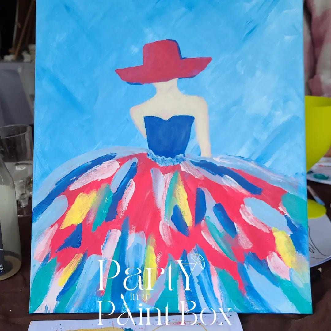 'Lady in Pink' Kit - Party in a Paint Box