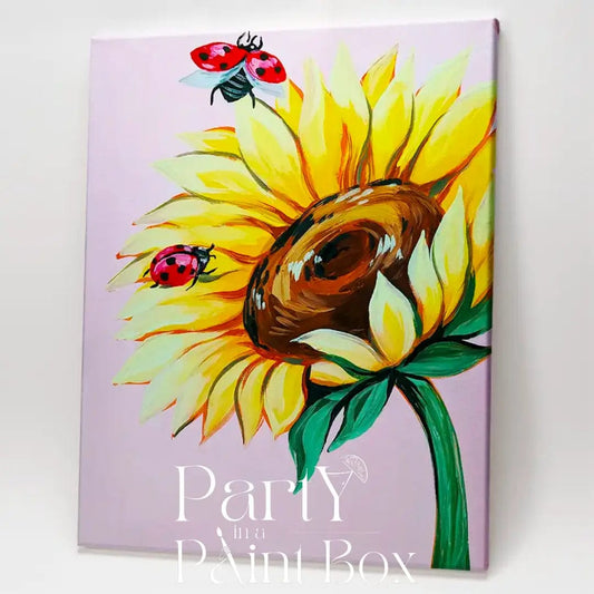 'Ladybugs in Bloom' Kit - Party in a Paint Box