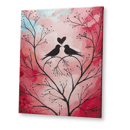 'Love Birds' Kit - Party in a Paint Box