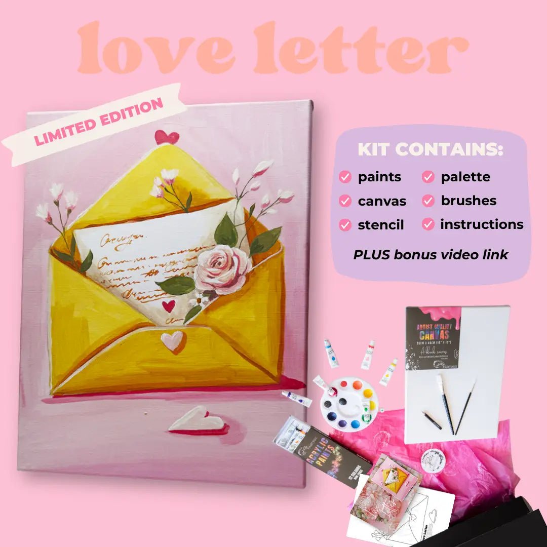 'Love Letter' Kit - Party in a Paint Box