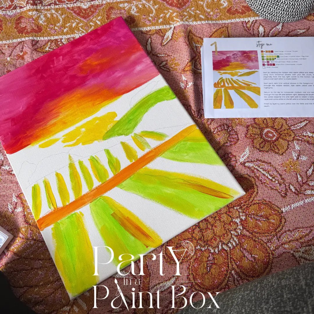 'Morning Fields' Kit - Party in a Paint Box
