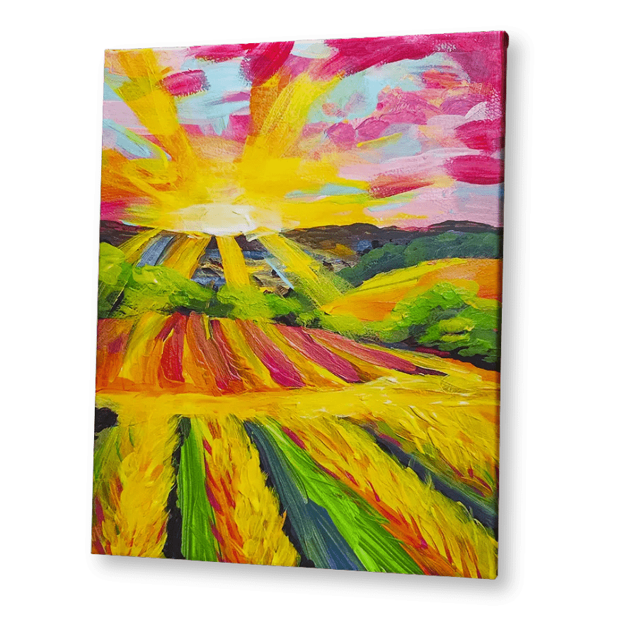'Morning Fields' Kit - Party in a Paint Box