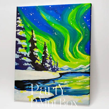 'Northern Lights' Kit - Party in a Paint Box