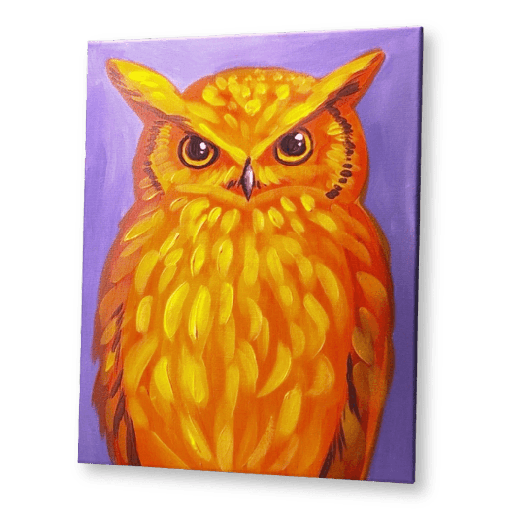 'Owl Be Damned' Kit - Party in a Paint Box