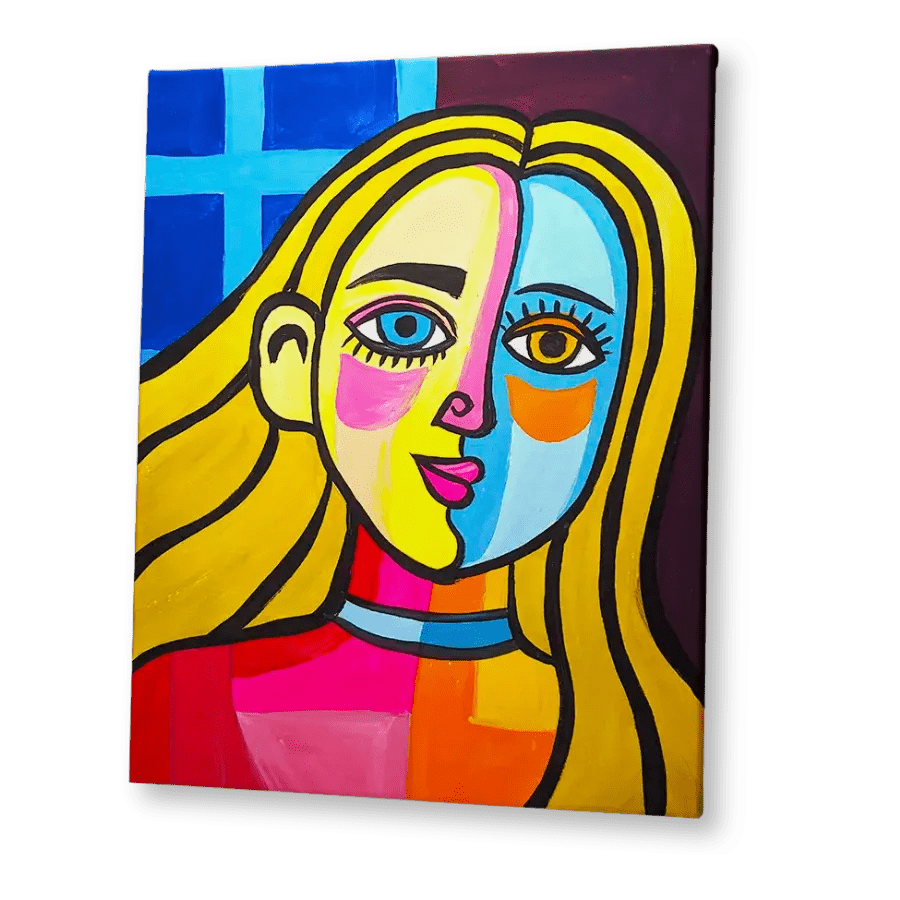 'Paint Your Mate' Picasso Style Kit - Party in a Paint Box