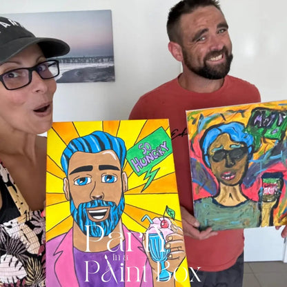 Paint Your Mate Pop Art & Picasso 2 Pack Bundle - LIMITED EDITION - Party in a Paint Box