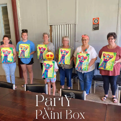 'Palm O Llama' Kit - Party in a Paint Box