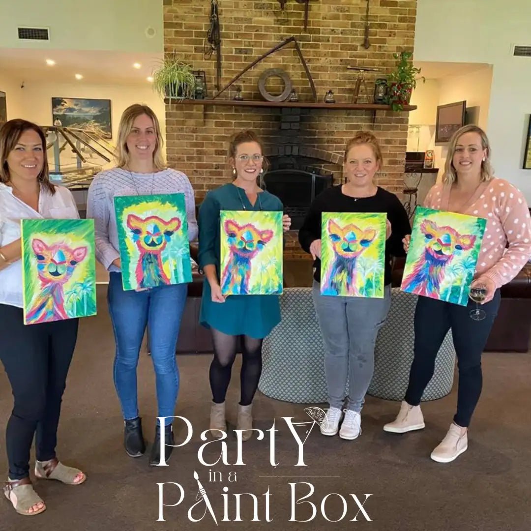 'Palm O Llama' Kit - Party in a Paint Box