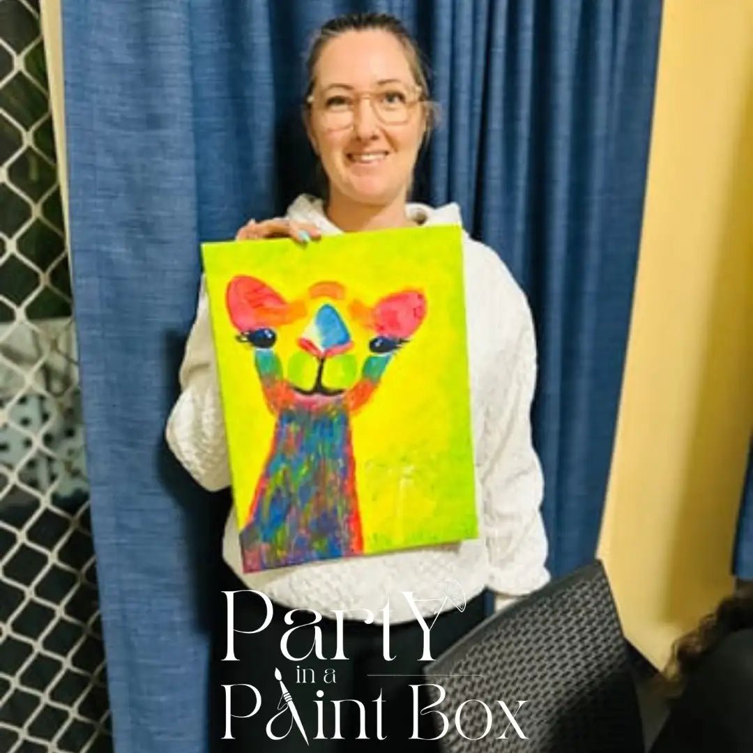 'Palm O Llama' Kit - Party in a Paint Box