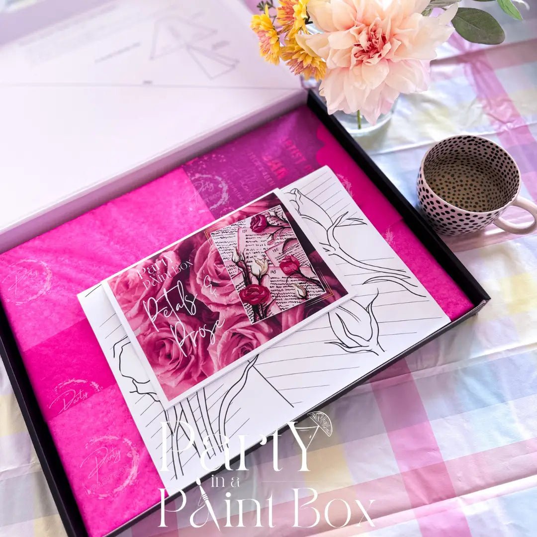 'Petals & Prose' Kit - LIMITED STOCK - Party in a Paint Box