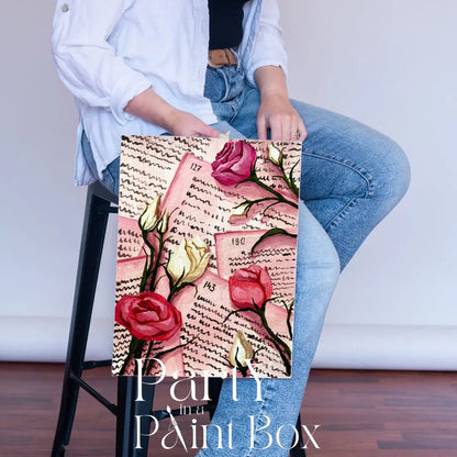 'Petals & Prose' Kit - LIMITED STOCK - Party in a Paint Box