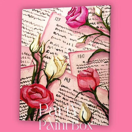 'Petals & Prose' Kit - LIMITED STOCK - Party in a Paint Box