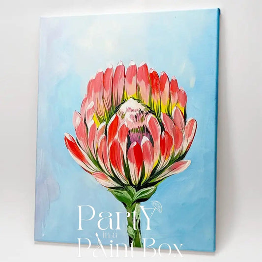 'Pink Protea' Kit - Party in a Paint Box