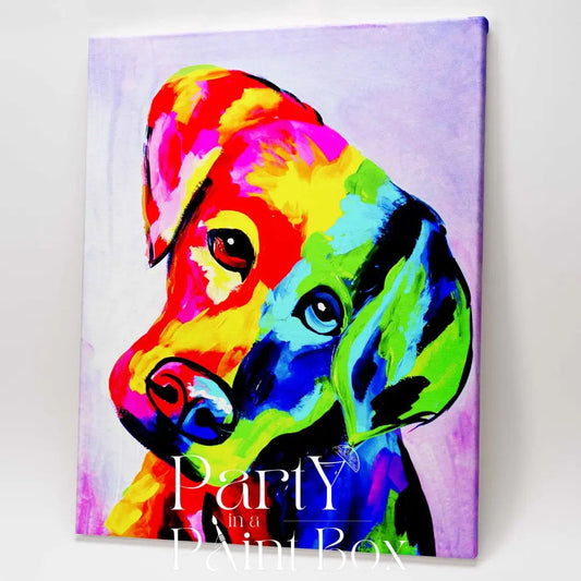 'Rainbow Puppy' Kit - Party in a Paint Box