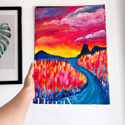 'Rushing River' Kit - Party in a Paint Box