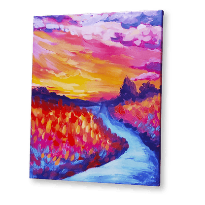 'Rushing River' Kit - Party in a Paint Box