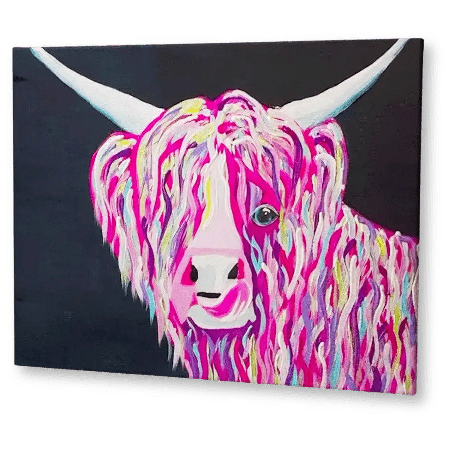 'Shaggy Cow' Kit - Party in a Paint Box