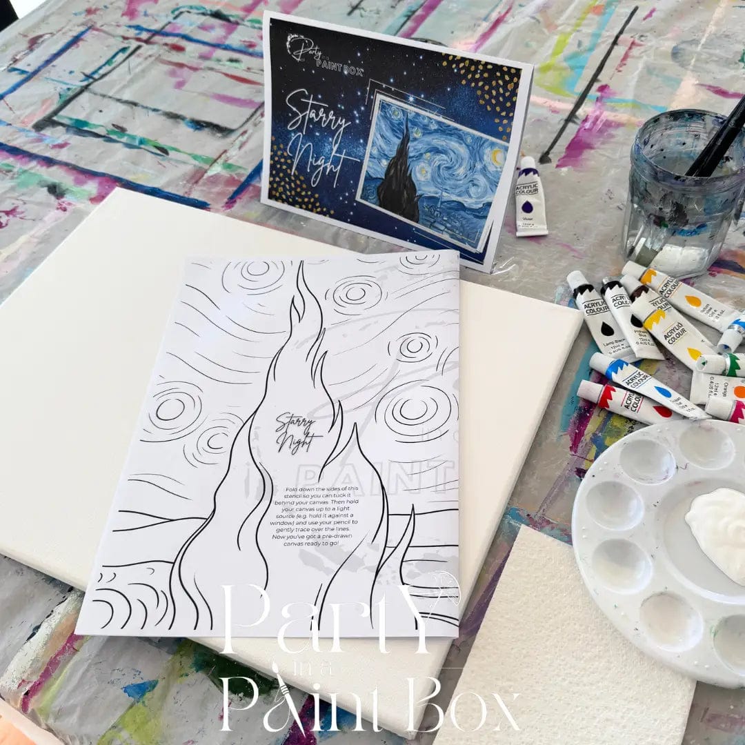 'Starry Night' Kit - Party in a Paint Box
