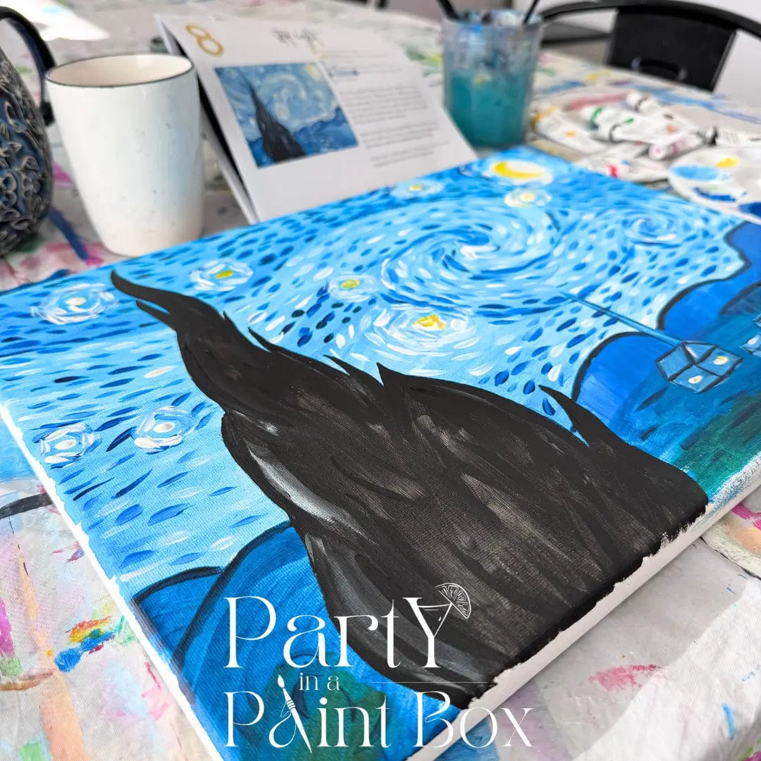 'Starry Night' Kit - Party in a Paint Box
