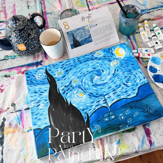 'Starry Night' Kit - Party in a Paint Box
