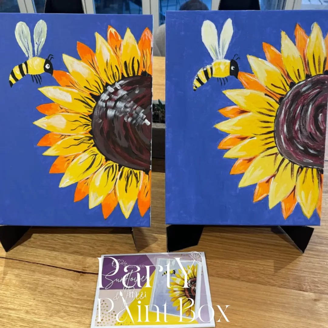 'Sunflower and Bee' Kit - LIMITED STOCK - Party in a Paint Box