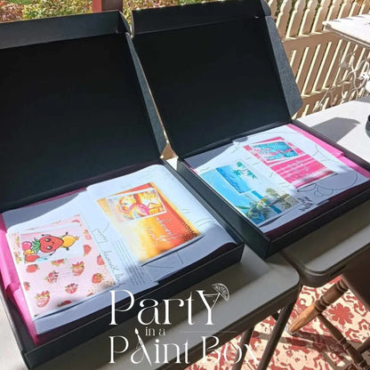 'Sunset Flamingo' Kit - Party in a Paint Box