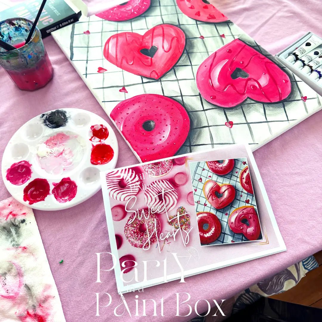 'Sweet Hearts' Kit - Party in a Paint Box