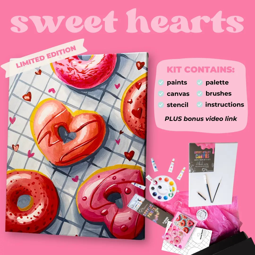 'Sweet Hearts' Kit - Party in a Paint Box