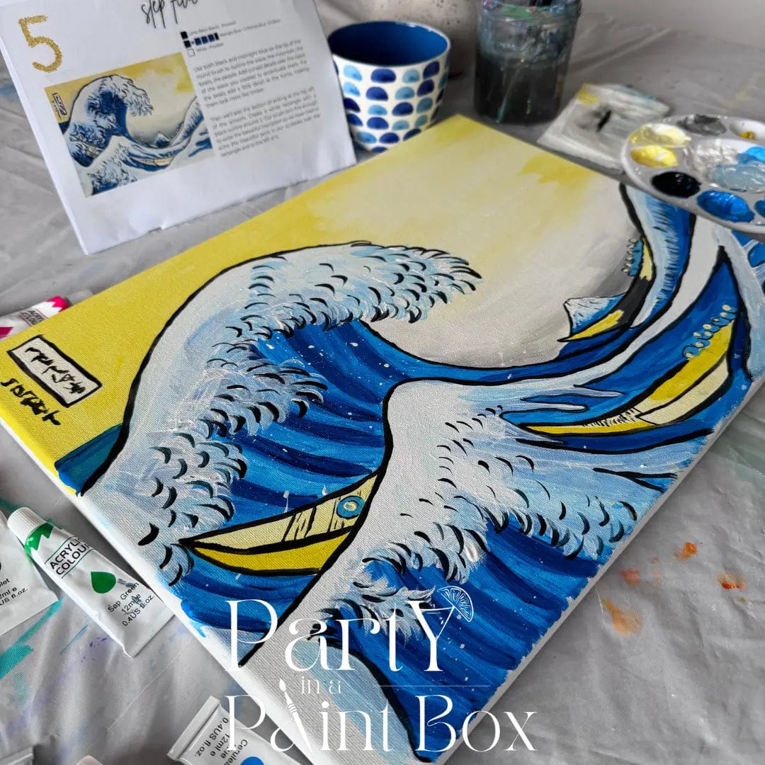 'The Great Wave off Kanagawa' Kit - Party in a Paint Box
