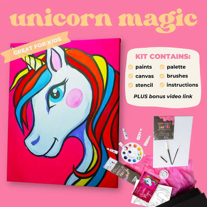 'Unicorn Magic' Kit - Party in a Paint Box