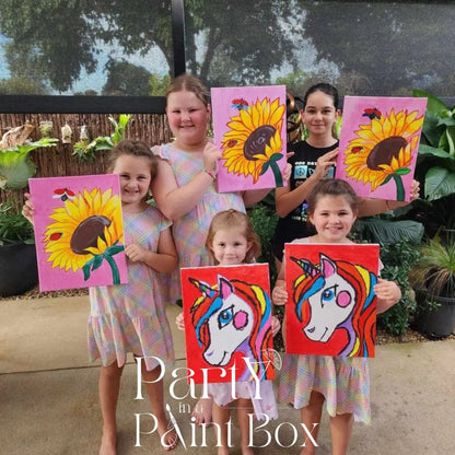 'Unicorn Magic' Kit - Party in a Paint Box