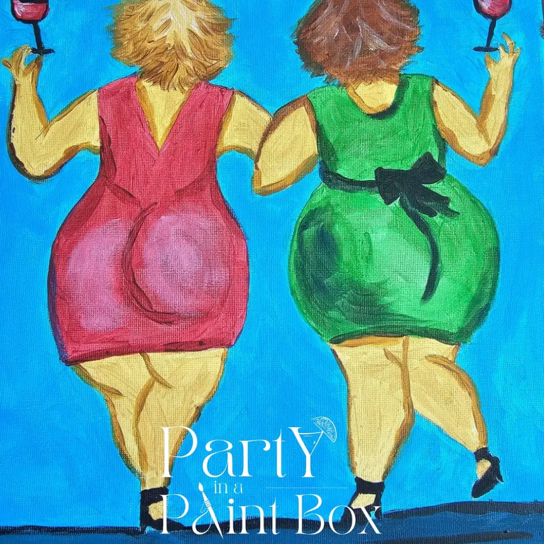 'Vino Vixens' Kit - Party in a Paint Box