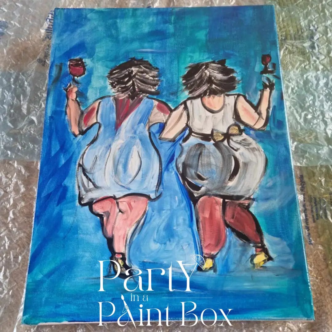 'Vino Vixens' Kit - Party in a Paint Box